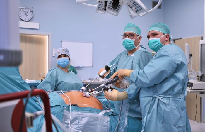 Zabieg laparoskopowej rękawowej resekcji żołądka w Szpitalu Żywiec